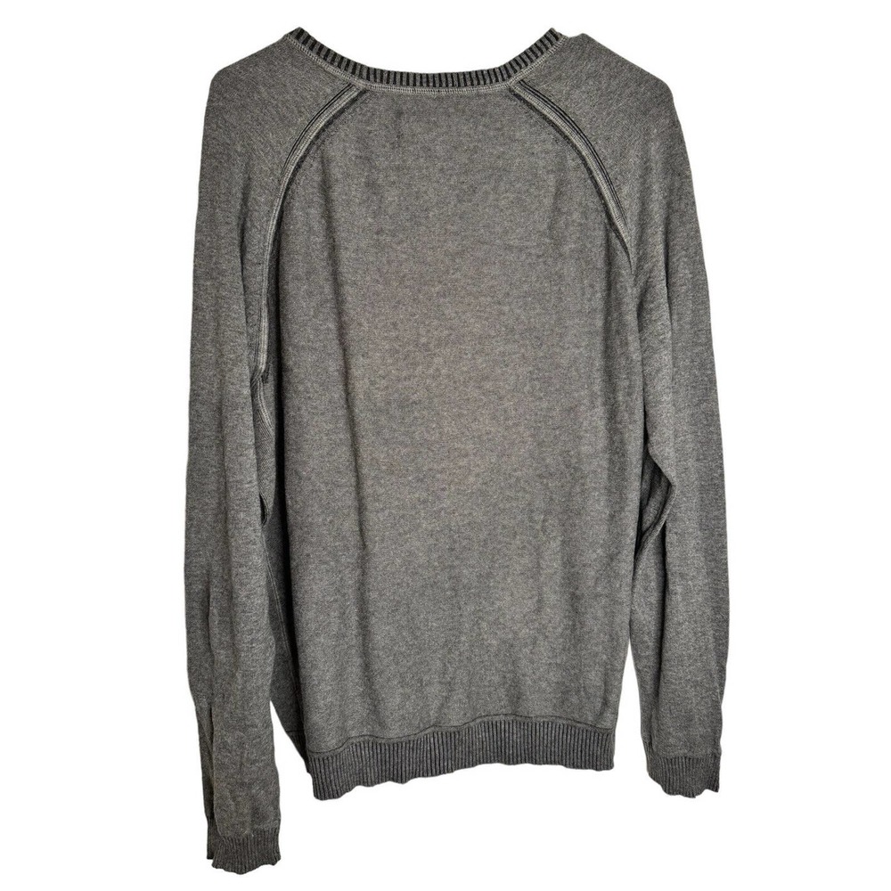 Tommy Bahama Men's Gray 100% Cotton Long Sleeve Pullover Sweater Size Large‎ - Picture 2 of 7